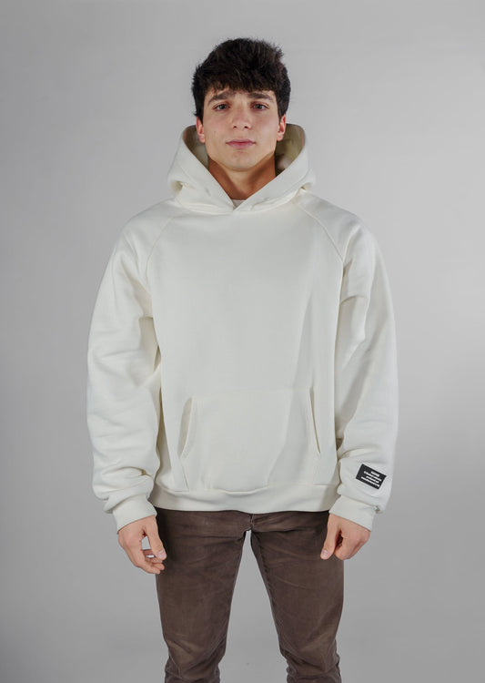 FLOWER CREAM HOODIE